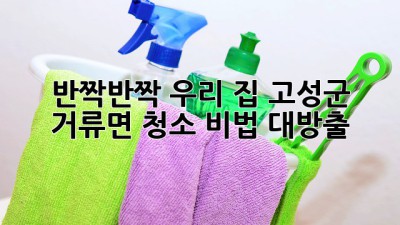 ✨ 반짝반짝 우리 집, 고성군 거류면 청소 비법 대방출! 🏡
