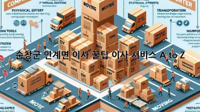 순창군 인계면 이사 꿀팁🍯 이사 서비스 A to Z
